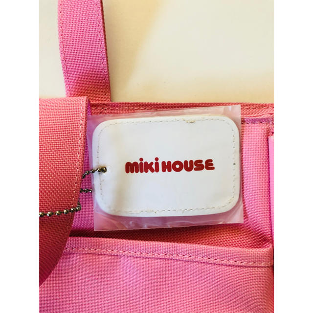 mikihouse(ミキハウス)の✳︎レア✳︎ ミキハウスレッスンバッグ ネームプレート付 ハンドメイドのキッズ/ベビー(バッグ/レッスンバッグ)の商品写真