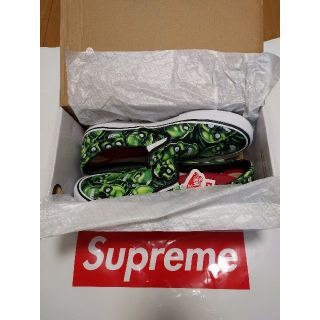 シュプリーム(Supreme)のsupreme vansskullpileslipon US10.5 28.5(スリッポン/モカシン)