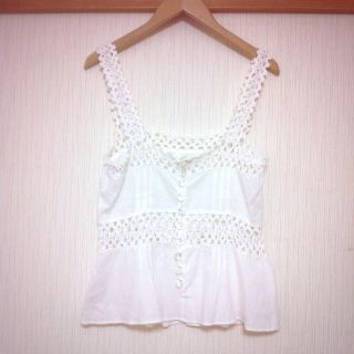 ジルスチュアート(JILLSTUART)のJILL♡クリアボタンキャミソール＊(キャミソール)