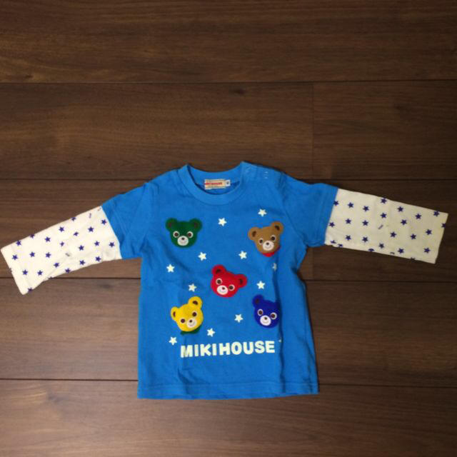 mikihouse(ミキハウス)のミキハウス 80 レイヤードTシャツ レディースのトップス(Tシャツ(長袖/七分))の商品写真