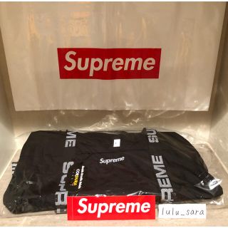 シュプリーム(Supreme)のSupreme WEEK1  duffle bag BLACK ダッフルバッグ(ボストンバッグ)