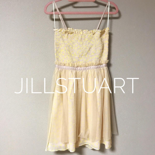 JILLSTUART(ジルスチュアート)のJILLSTUART ジルスチュアート レオパードチュールワンピース レディースのワンピース(ミニワンピース)の商品写真