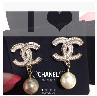 シャネル(CHANEL)の新品♥CHANELパールピアス(ピアス)