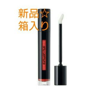 シュウウエムラ(shu uemura)の【新品☆箱入り】シュウウエムラ リキッドルージュ(口紅)