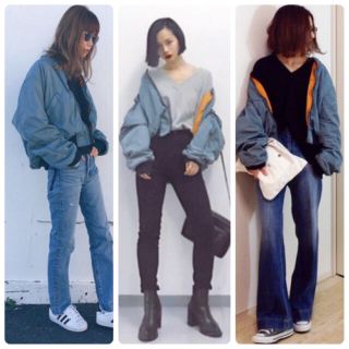 マウジー(moussy)のMOUSSY hand down remake BZ♡マウジーma-1ブルゾン(ブルゾン)