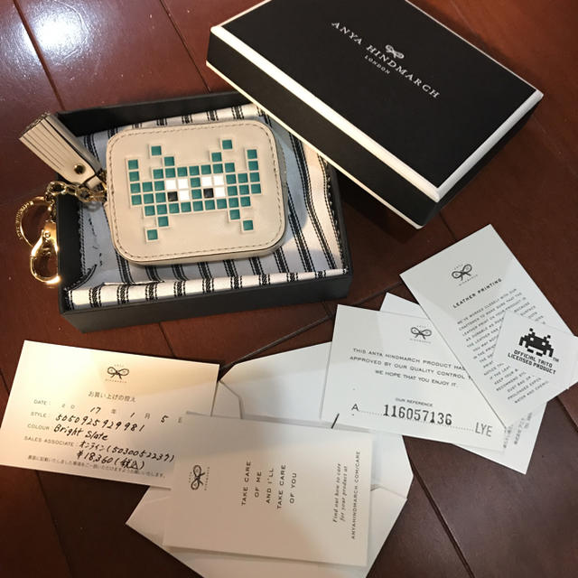 ANYA HINDMARCH(アニヤハインドマーチ)の新品 未使用 アニヤハインドマーチ  コインケース レディースのファッション小物(コインケース)の商品写真