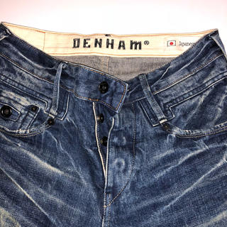 DENHAM - DENHAM Japanese textiles 加工デニム 32インチの通販 