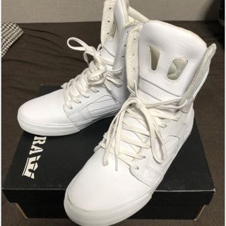 スープラ(SUPRA)の【white様専用】SUPRA スープラ SKYTOP2 ホワイト 27㎝(スニーカー)