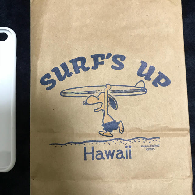 SNOOPY(スヌーピー)のスヌーピー ハワイ Hawaii 限定 iPhone6 シリコン ケース カバー スマホ/家電/カメラのスマホアクセサリー(iPhoneケース)の商品写真