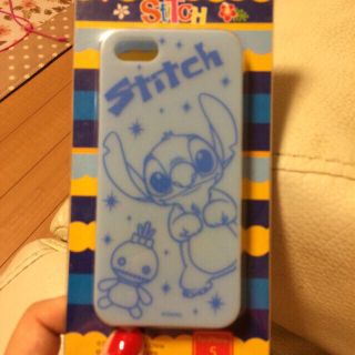 ディズニー(Disney)のスティッチ  iPhone5/5sカバー(モバイルケース/カバー)