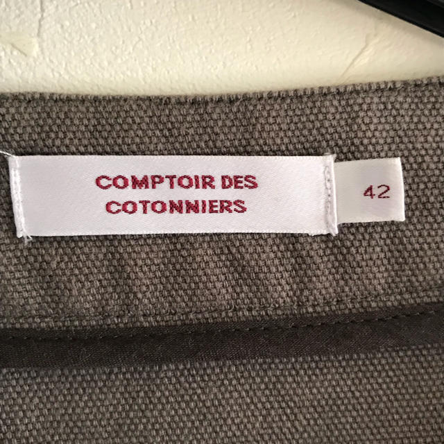 Comptoir des cotonniers(コントワーデコトニエ)のコントワーデ コトニエ  キャンパス地７部袖コート レディースのジャケット/アウター(スプリングコート)の商品写真