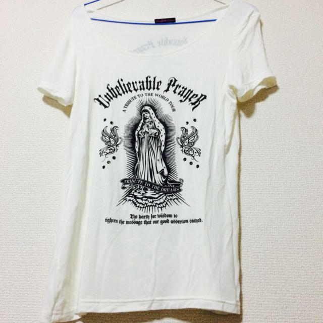 夢展望(ユメテンボウ)のロングTシャツ レディースのトップス(Tシャツ(半袖/袖なし))の商品写真