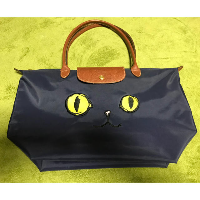 LONGCHAMP(ロンシャン)の【のん様専用】Longchamp ミャオ 2015limited 完売品 レディースのバッグ(トートバッグ)の商品写真