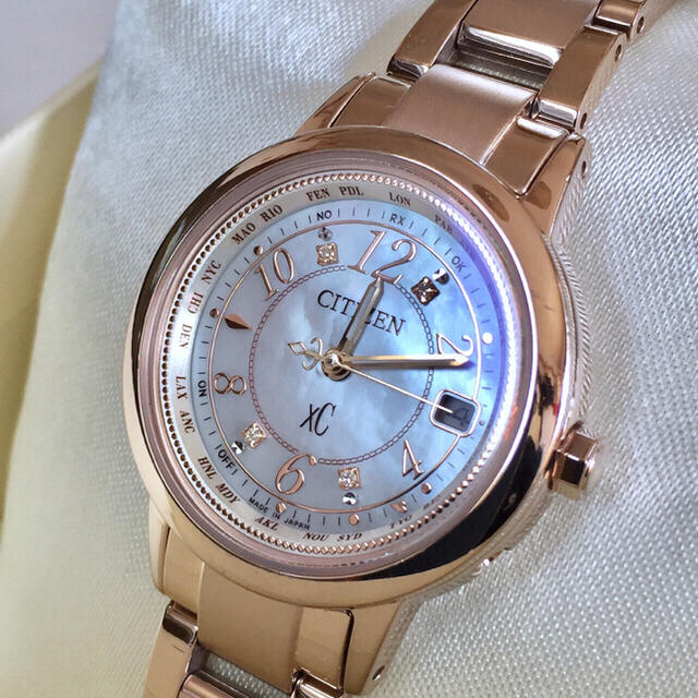 CITIZEN - 【美品】シチズン クロスシー 20周年記念モデル サクラ