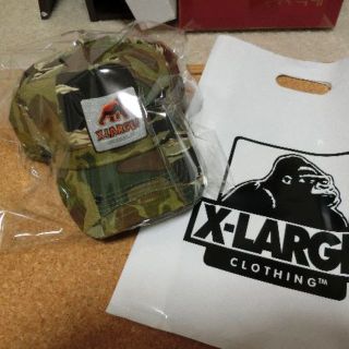 エクストララージ(XLARGE)のXLARGE × NEW ERA cap “Patchwork Camo”(キャップ)