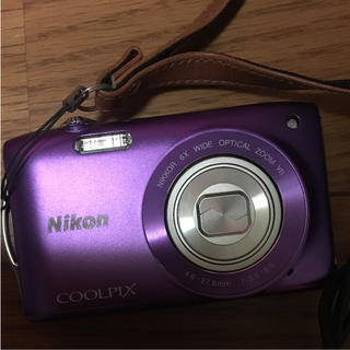 ニコン(Nikon)のニコン クールピクス  パープル  美品(コンパクトデジタルカメラ)