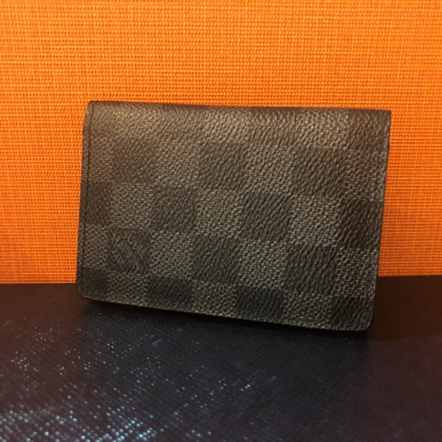 LOUIS VUITTON(ルイヴィトン)のダミエ グラフィット 名刺入れ メンズのファッション小物(名刺入れ/定期入れ)の商品写真