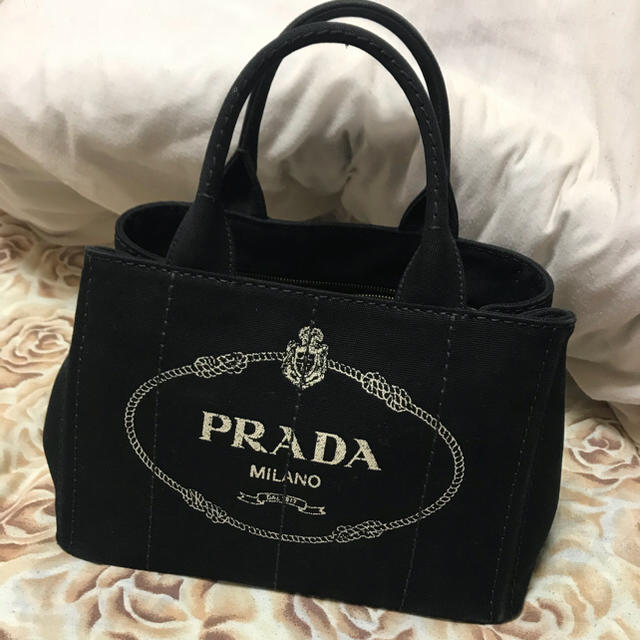 3月20日まで限定！早い者勝ち????PRADA 黒 カナパ S