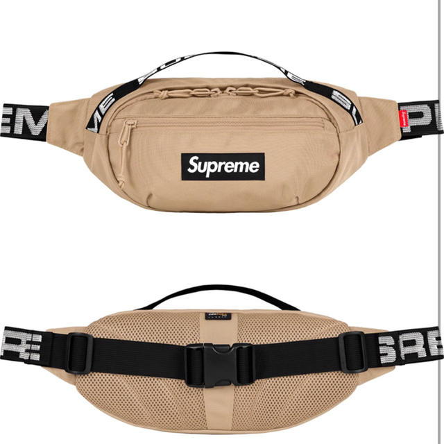 Supreme(シュプリーム)の込み ベージュ supreme Waist Bag メンズのバッグ(ボディーバッグ)の商品写真