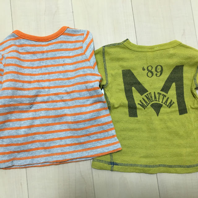 GAP(ギャップ)の美品☆GAP JUNK STOR ロンT 80 90 キッズ/ベビー/マタニティのキッズ服男の子用(90cm~)(Tシャツ/カットソー)の商品写真