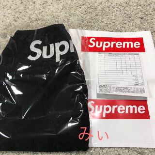 シュプリーム(Supreme)のsupreme split logo water short 黒 17ss 水着(水着)