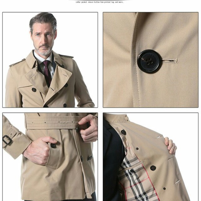 Burberry 新品未使用 Burberry Londonバーバリーショートトレンチ メンズの通販 By キラリラs Shop バーバリー ならラクマ