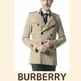Burberry 新品未使用 Burberry Londonバーバリーショートトレンチ メンズの通販 By キラリラs Shop バーバリー ならラクマ