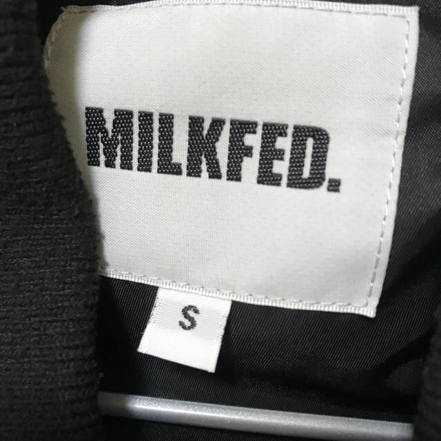 MILKFED.(ミルクフェド)のMILKFED. Ma-1 ブラック レディースのジャケット/アウター(ブルゾン)の商品写真