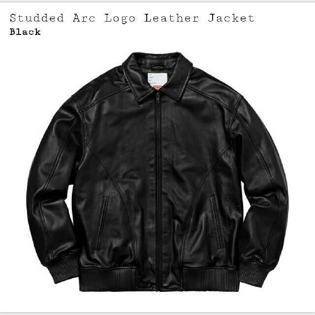 ジャケット Supreme - Supreme Studded Arc Logo Lether Jacketの通販 by シャプ's shop｜シュプリームならラクマ アーチロゴ