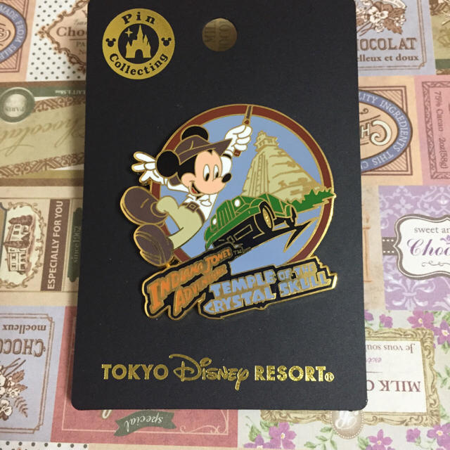 Disney インディ ジョーンズ ピンバッジ の通販 By Magellan S ディズニーならラクマ