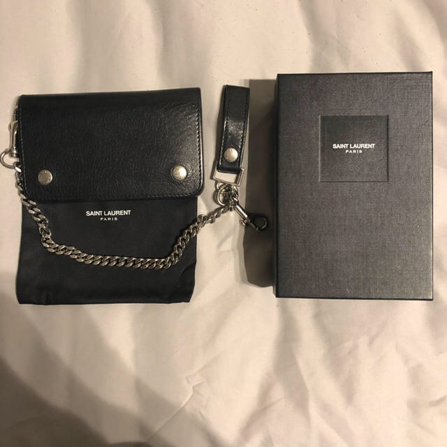 Saint Laurent(サンローラン)のSaint Laurent Paris チェーンウォレット メンズのファッション小物(長財布)の商品写真