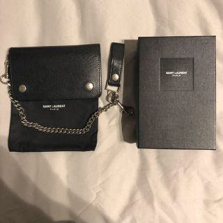 サンローラン(Saint Laurent)のSaint Laurent Paris チェーンウォレット(長財布)