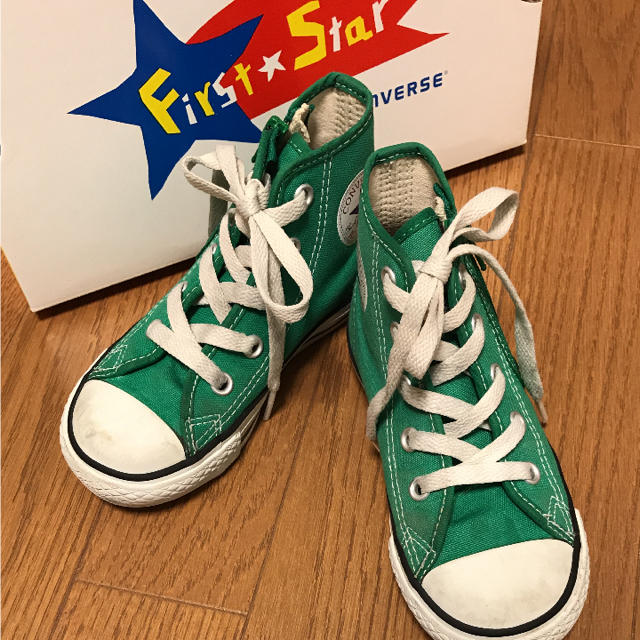 CONVERSE(コンバース)の【まりる様専用】コンバース  オールスター  ハイカット スニーカー  17  キッズ/ベビー/マタニティのキッズ靴/シューズ(15cm~)(スニーカー)の商品写真