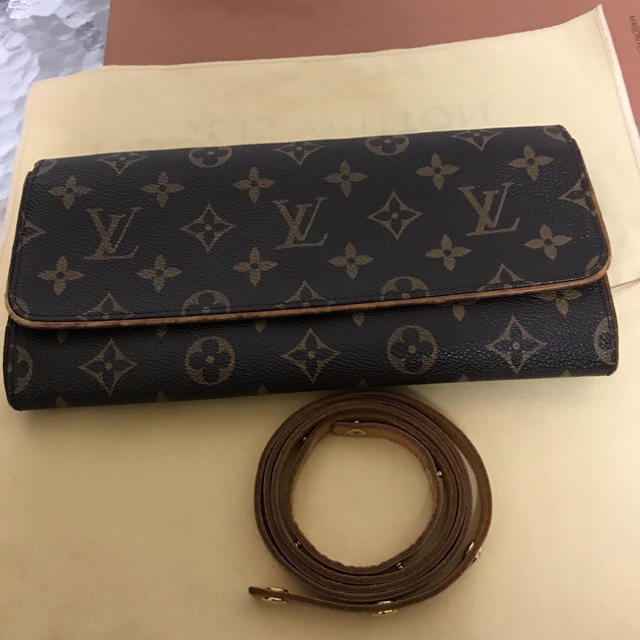 LOUIS VUITTON(ルイヴィトン)の★今週末までの出品❣️ルイヴィトン★ポシェットツインGM レディースのバッグ(ショルダーバッグ)の商品写真