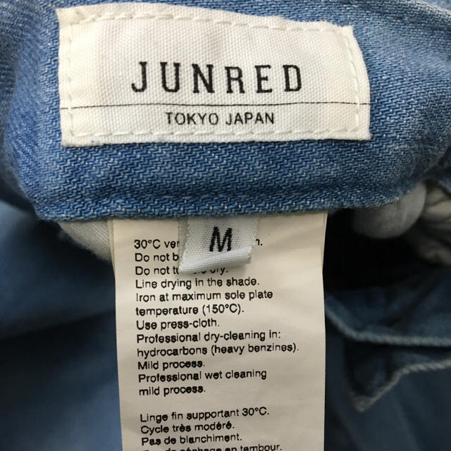 JUNRED(ジュンレッド)のJUNRED ワイドデニムパンツ メンズのパンツ(デニム/ジーンズ)の商品写真