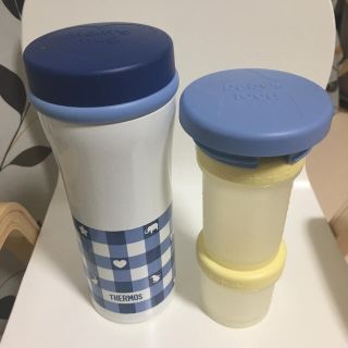 サーモス(THERMOS)のサーモス THERMOS 保冷離乳食ケース&ケータイマグ  (その他)