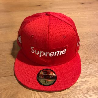 supreme 2018ss box logo ニューエラキャップ