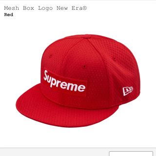 Supreme 2018S/S Mesh Box Logo New Era