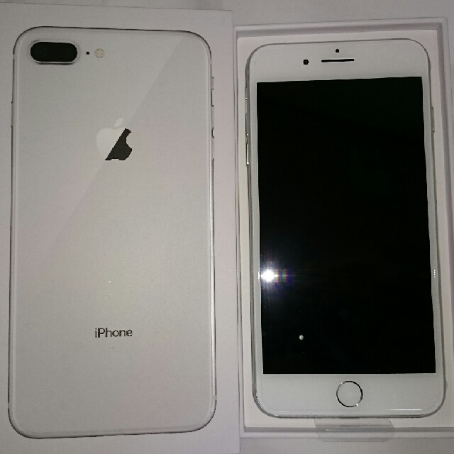大人も着やすいシンプルファッション iPhone SIMフリー 64GB シルバー plus iPhone8 新品 - スマートフォン本体 大人も着やすいシンプルファッション iPhone SIMフリー 64GB シルバー plus iPhone8 新品 - スマートフォン本体
