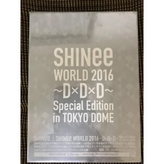 シャイニー(SHINee)の新品未開封 SHINee WORLD 2016 初回限定盤 Blu-ray(ミュージック)