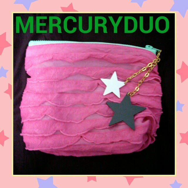 MERCURYDUO(マーキュリーデュオ)のMERCURYDUO♥JJ付録ポーチ新品 レディースのファッション小物(ポーチ)の商品写真