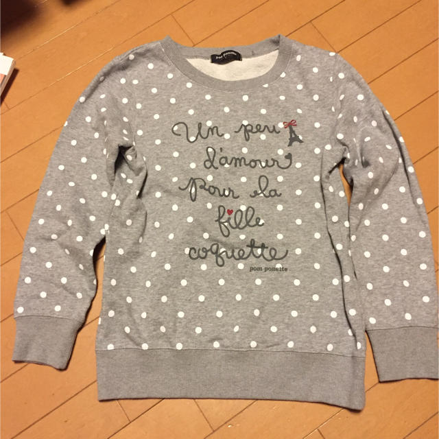 pom ponette(ポンポネット)のポンポネット 160 トレーナー キッズ/ベビー/マタニティのキッズ服女の子用(90cm~)(Tシャツ/カットソー)の商品写真