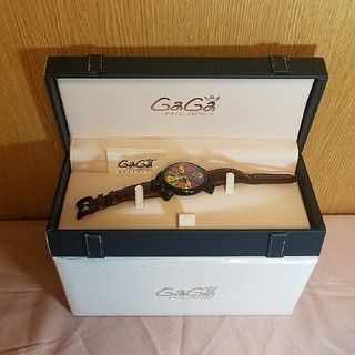ガガミラノ(GaGa MILANO)のガガミラノ　GaGa MILANO　マニュアーレ　４８mm(腕時計(アナログ))