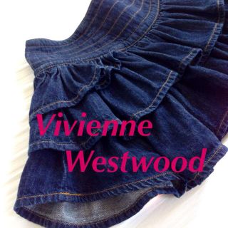 ヴィヴィアンウエストウッド(Vivienne Westwood)のVivienneの変形フリルスカート♡(ミニスカート)