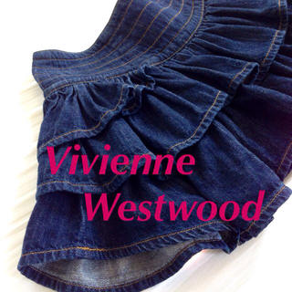 ヴィヴィアンウエストウッド(Vivienne Westwood)のVivienneの変形フリルスカート♡(ミニスカート)