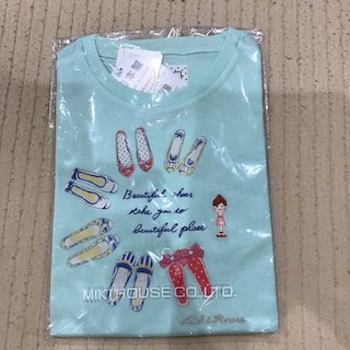 ミキハウス(mikihouse)の送料込み新品ミキハウスリーナちゃんTシャツ☆110サイズ(その他)