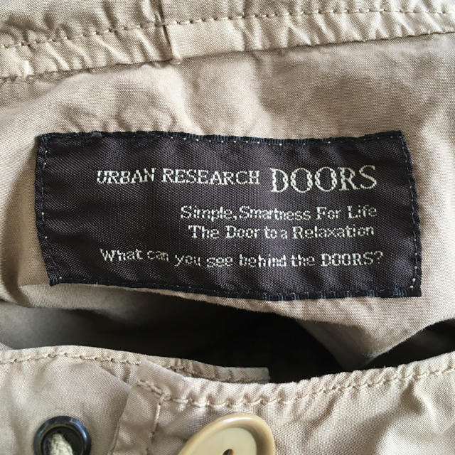 URBAN RESEARCH DOORS(アーバンリサーチドアーズ)のアーバンリサーチドアーズ＊ポンチョモッズコート レディースのジャケット/アウター(モッズコート)の商品写真