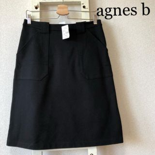 アニエスベー(agnes b.)のアニエス・ベー♡新品未使用 ビッグポケットスウェットスカート(ひざ丈スカート)