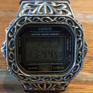 ジーショック(G-SHOCK)のDW-5600E シルバーカスタム(腕時計(デジタル))