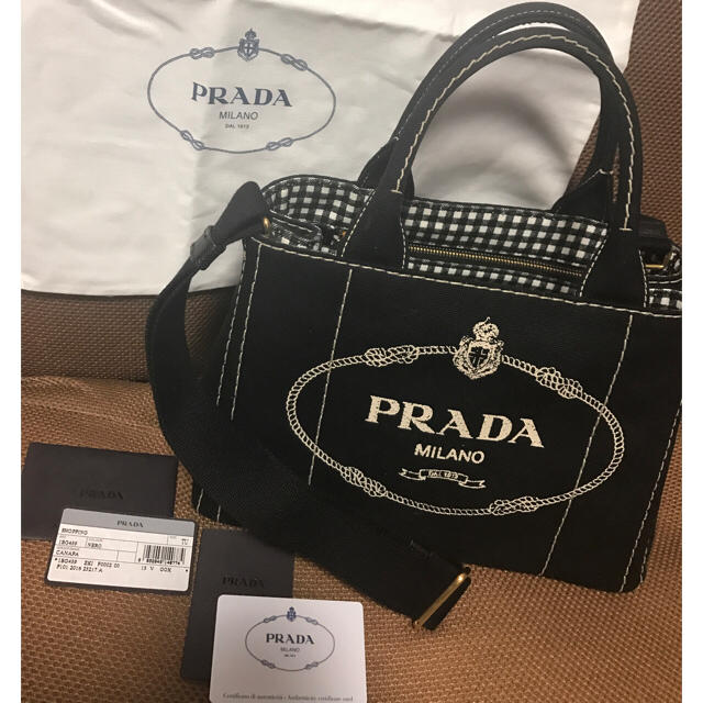 PRADA プラダ カナパ Sサイズ 美品